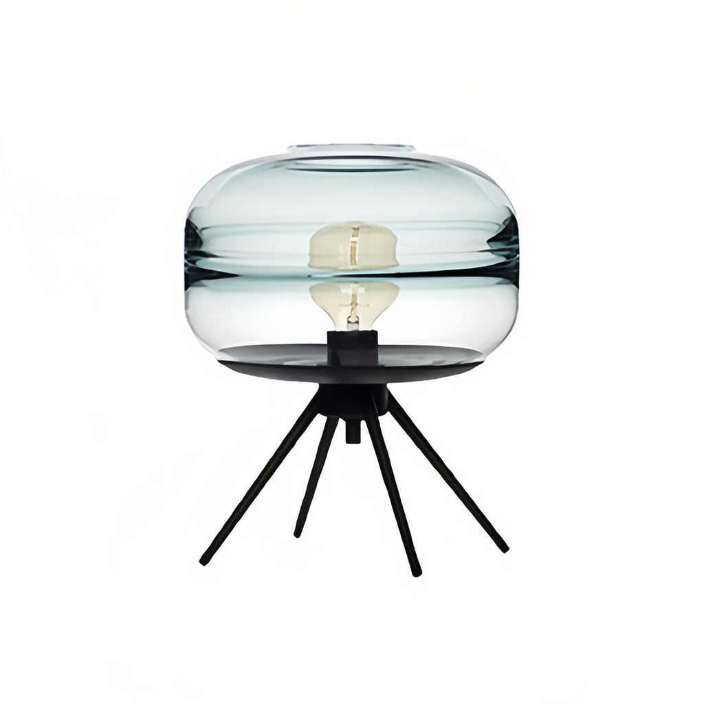 WINTERBOURNE GLAZED GLASS TRIPOD LAMP