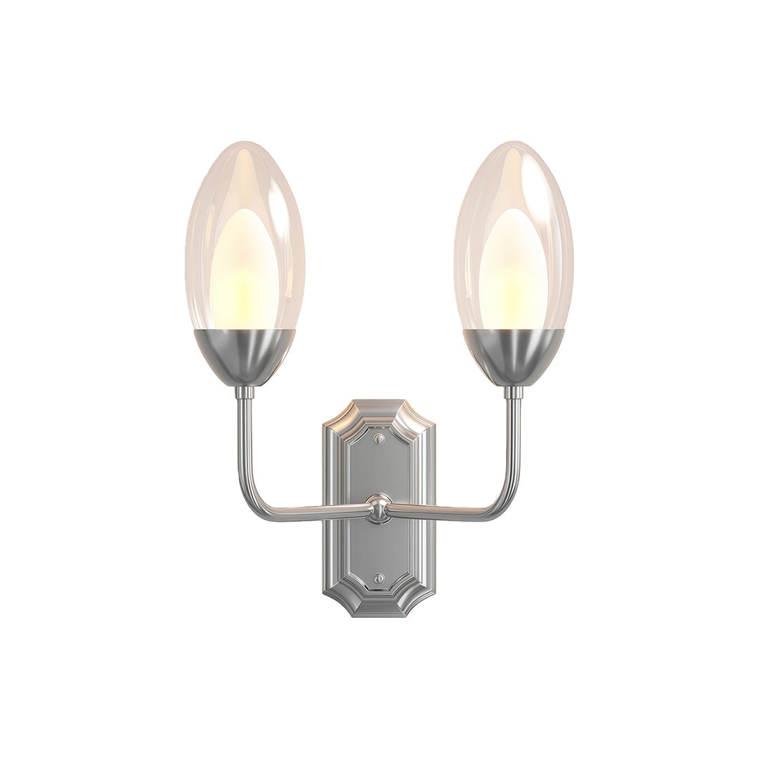 WINTHORPE COPPER TWIN HEAD WALL LANTERN