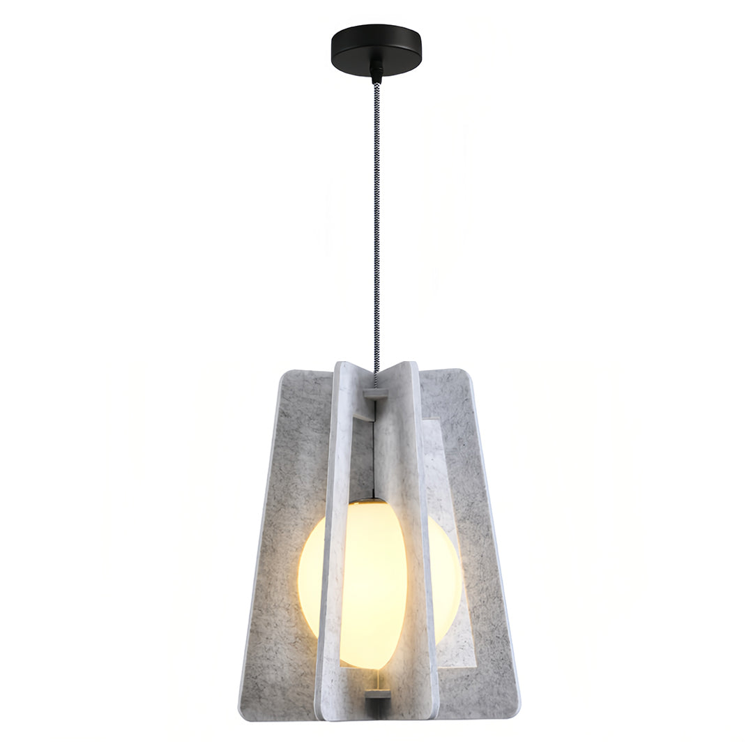 WINTERBOURNE FELT GEOMETRIC HANGING LIGHT