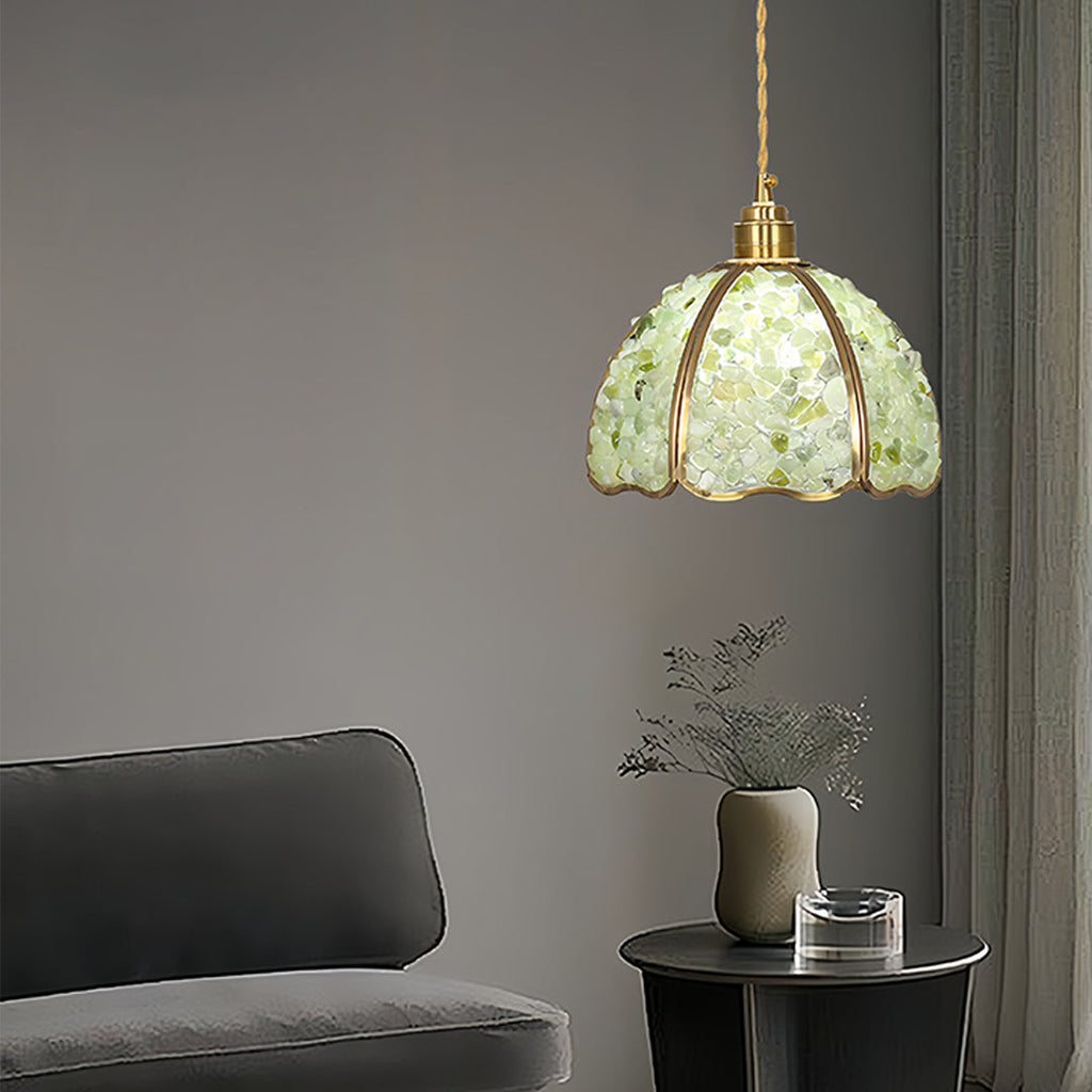 WINDSOR CRYSTAL DROPLET CEILING LANTERN