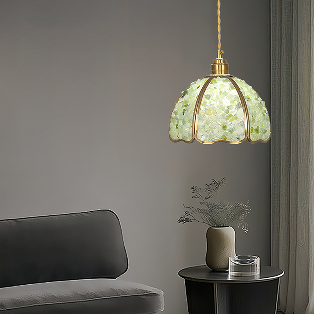 WINDSOR CRYSTAL DROPLET CEILING LANTERN