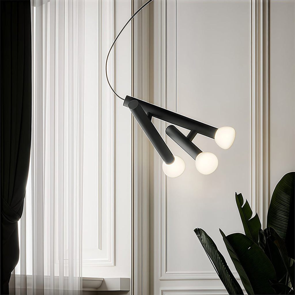 RAVENHURST CIRCULAR BLACK PENDANT LIGHT