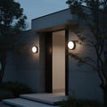 WINDSOR CIRCLE OUTDOOR LIGHTING - WEATHERPROOF MINIMALIST DESIGN