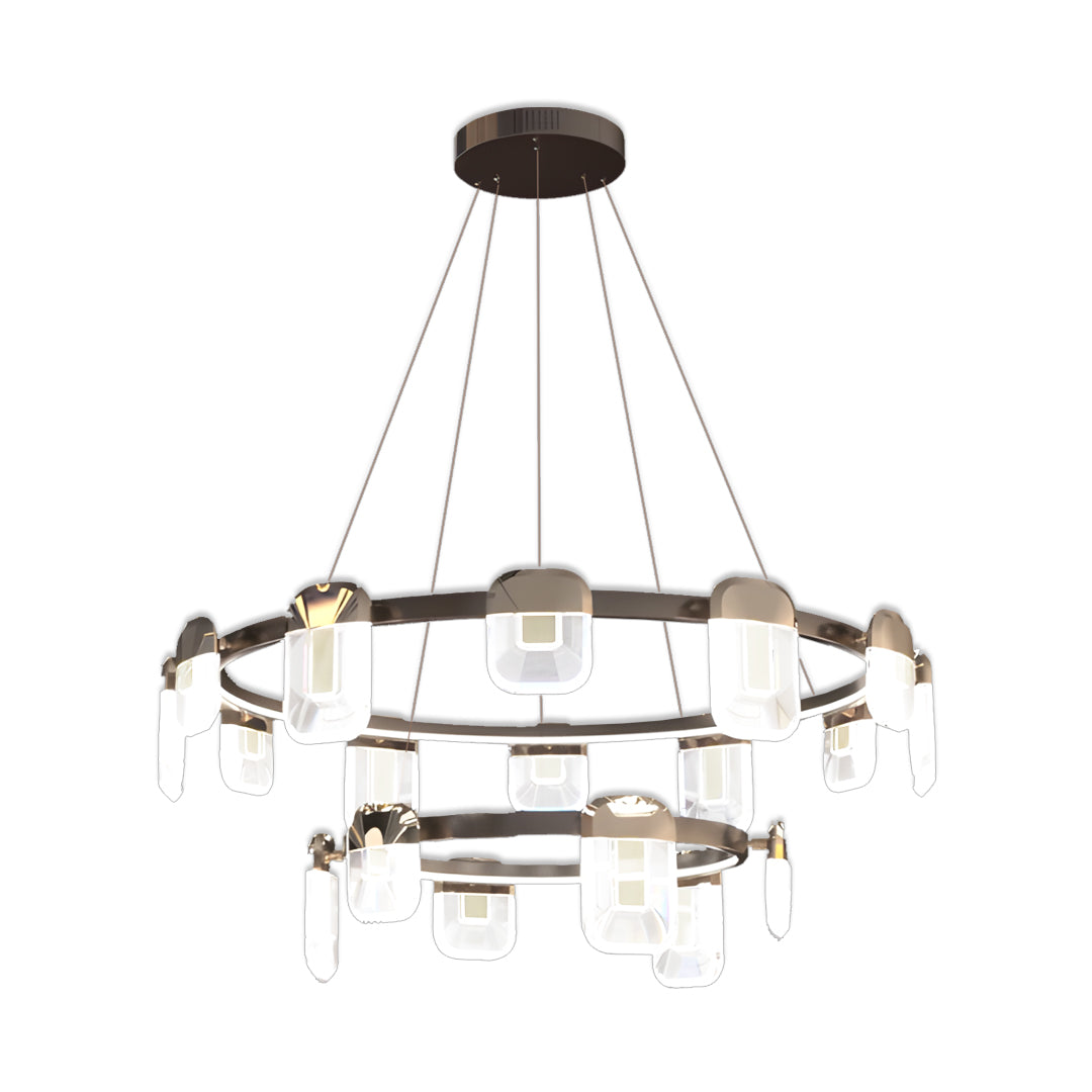 VERONA CRYSTAL LATTICE CEILING GLEAMER