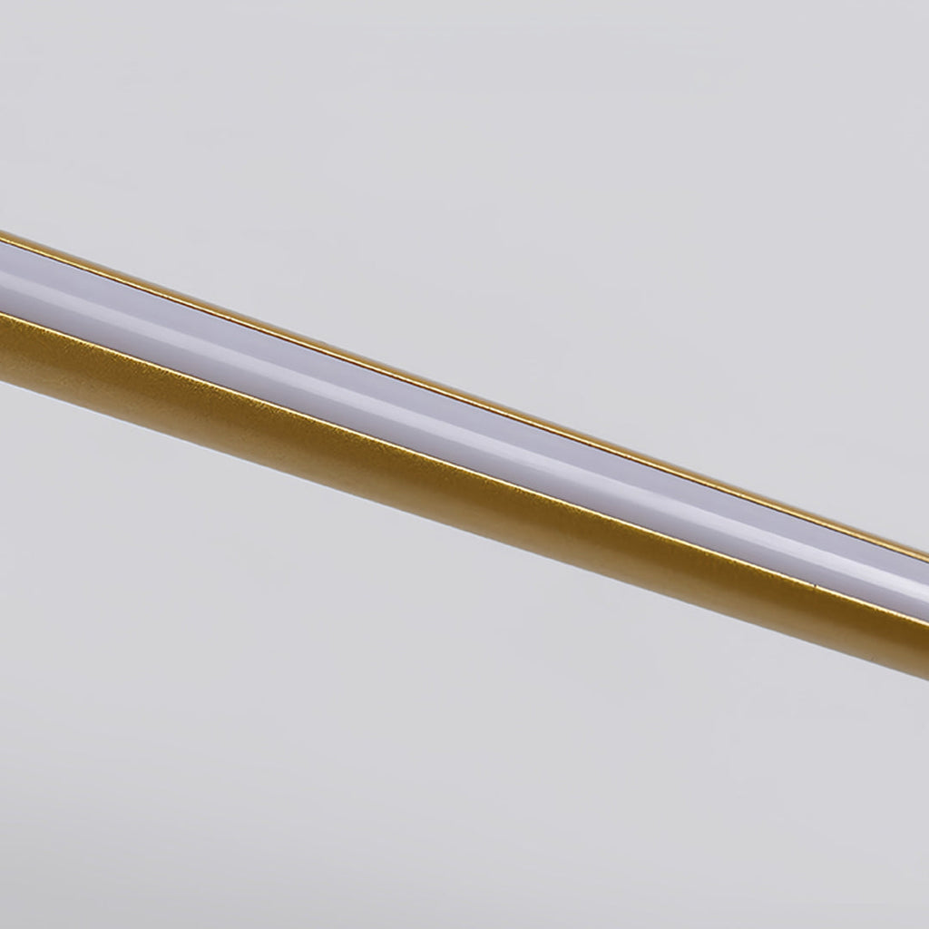 FENWICK MODERNIST BLACK AND GOLD LED CEILING LIGHT