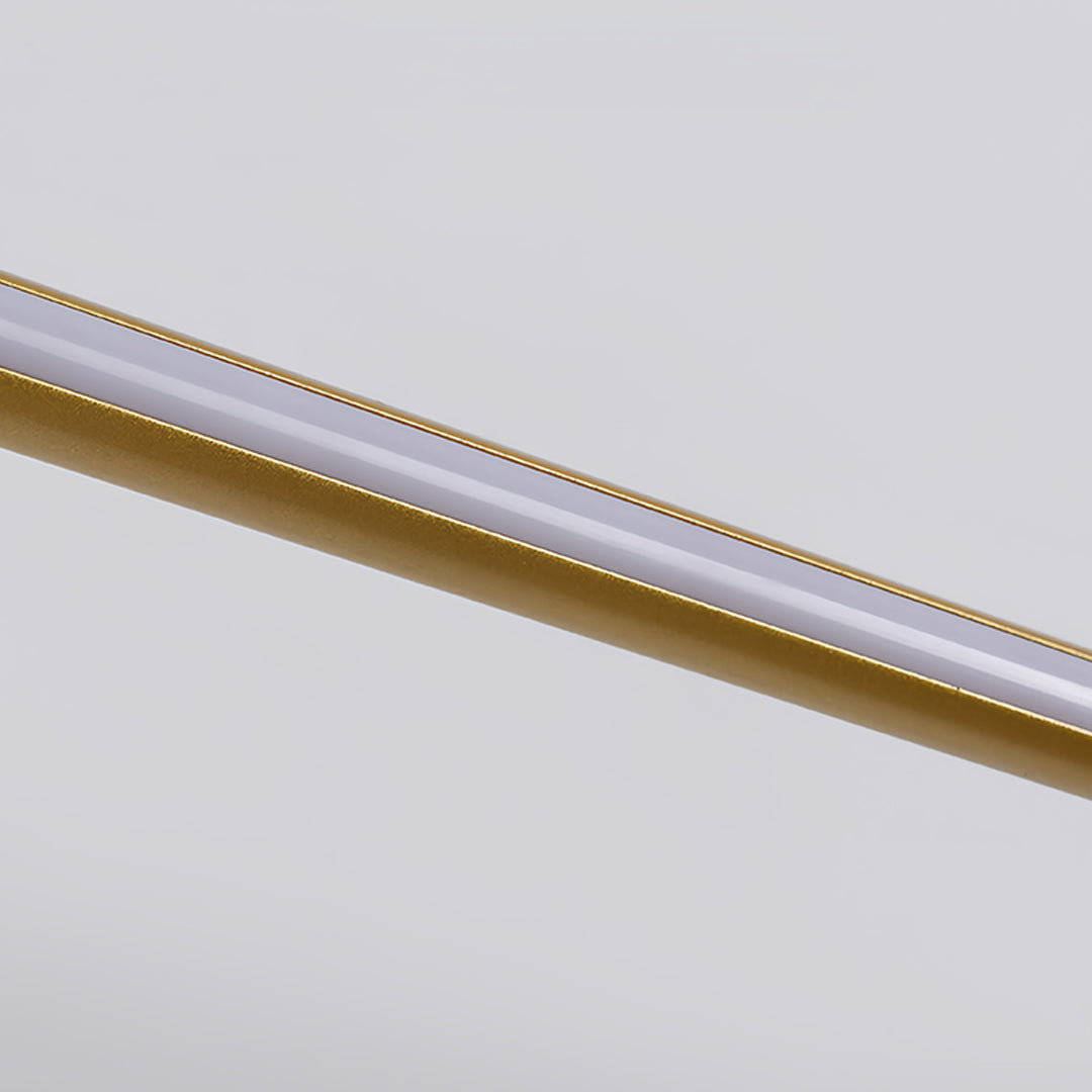 FENWICK MODERNIST BLACK AND GOLD LED CEILING LIGHT