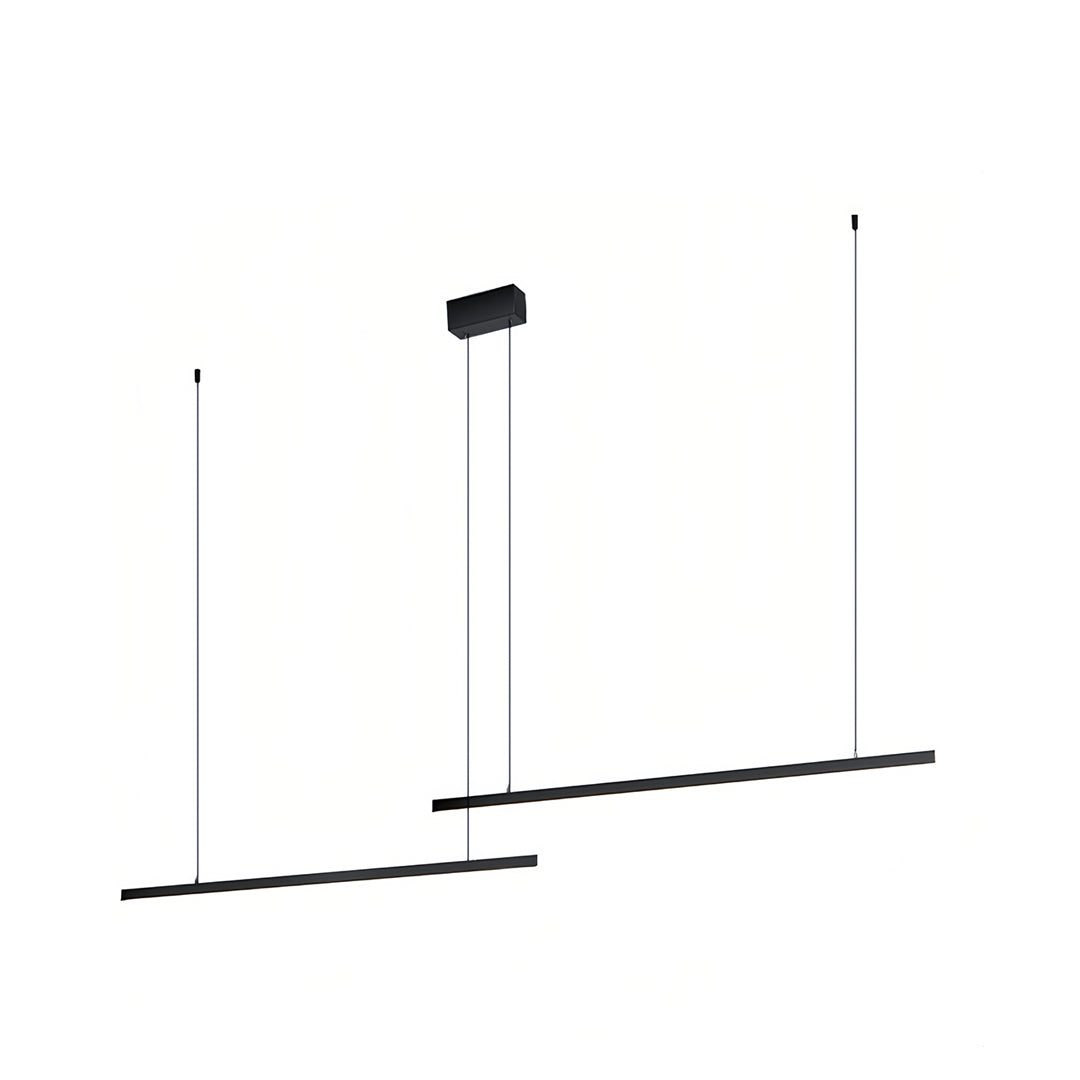 BRIGHTON BLACK TWIN HANGING CEILING LANTERN