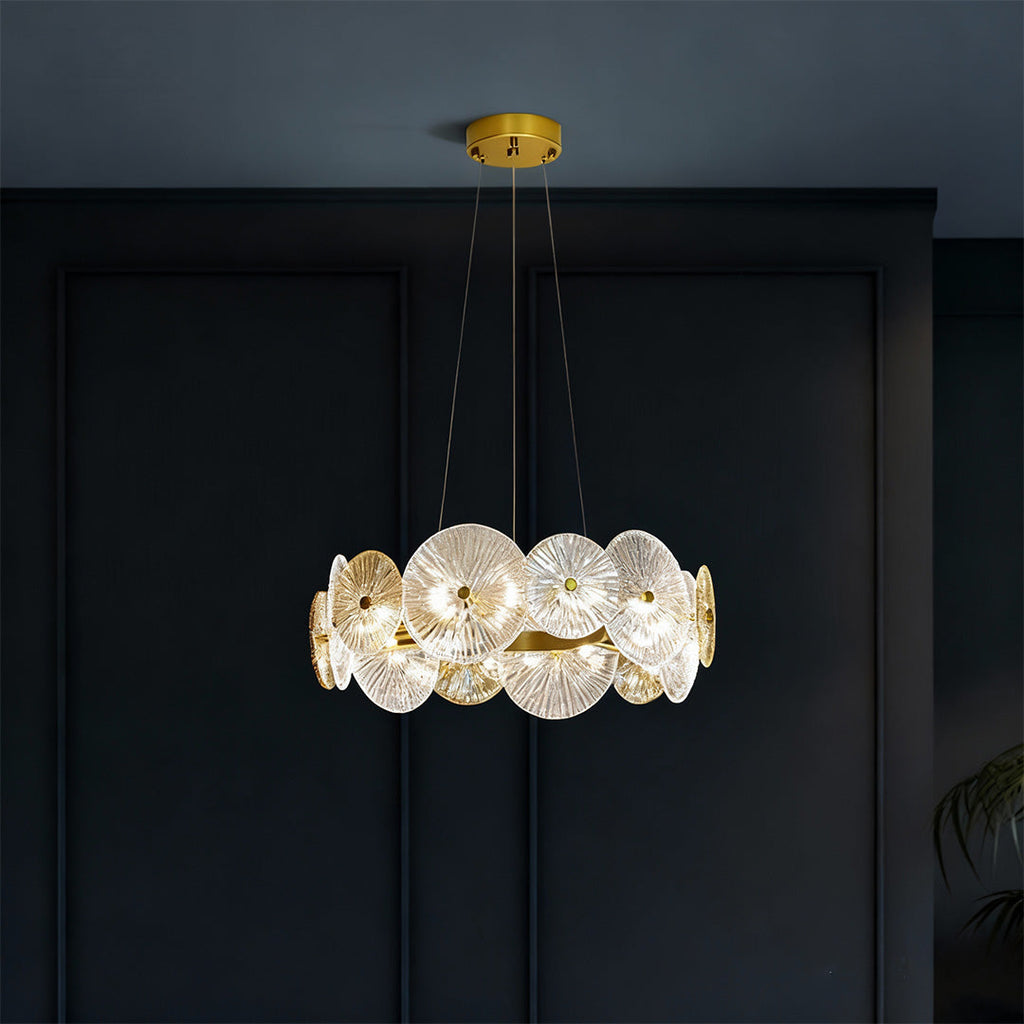 WINTHROP CRYSTAL SPHERE CEILING LANTERN
