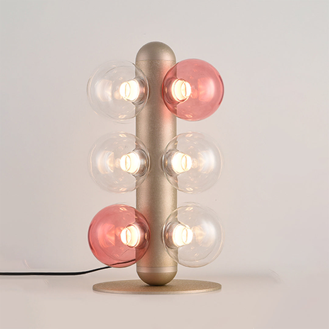 WINTERBOURNE ORBULAR GLASS TABLE LANTERN
