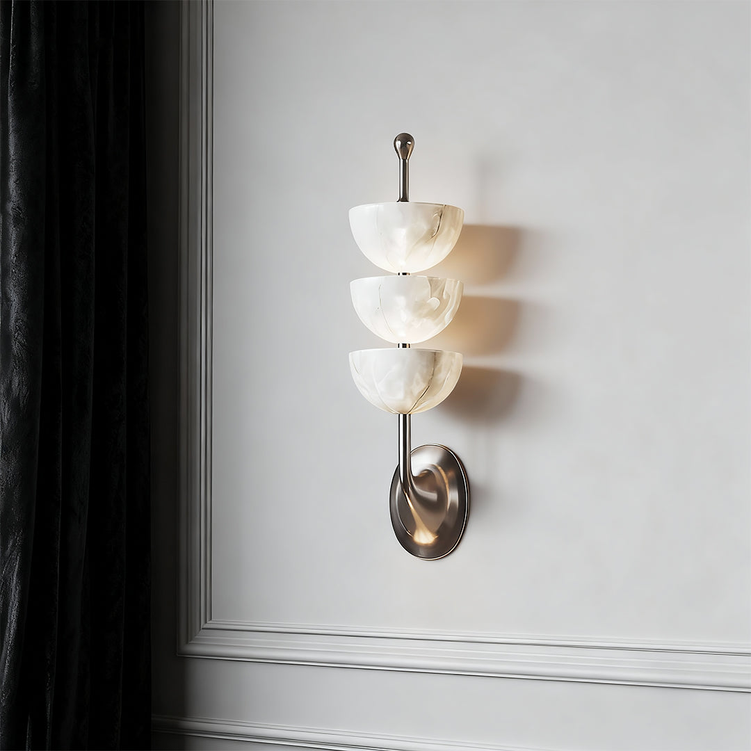 WINTHORPE COPPER MARBLE WALL LANTERN