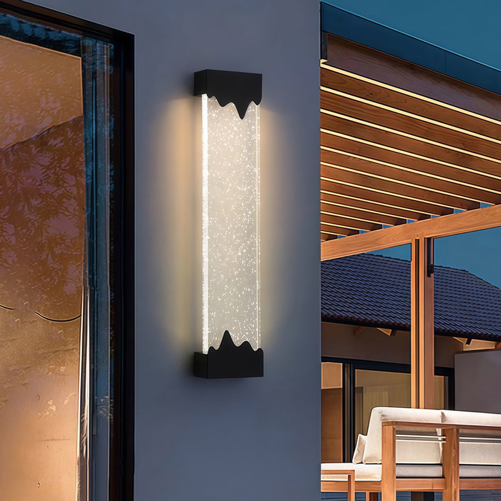 RAVENHURST CRYSTAL STRIP WALL LIGHT