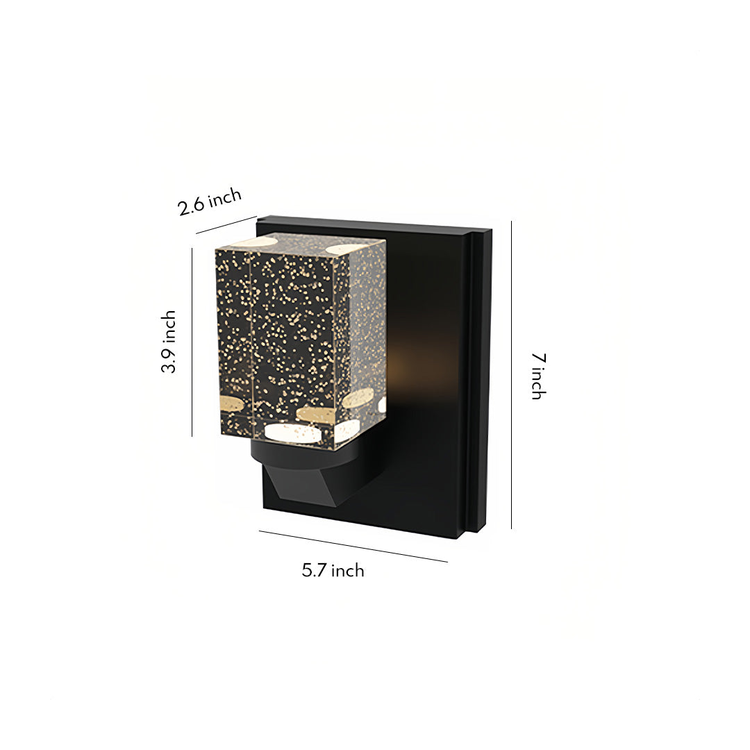 WINDSOR CRYSTAL GARDEN WALL LANTERN