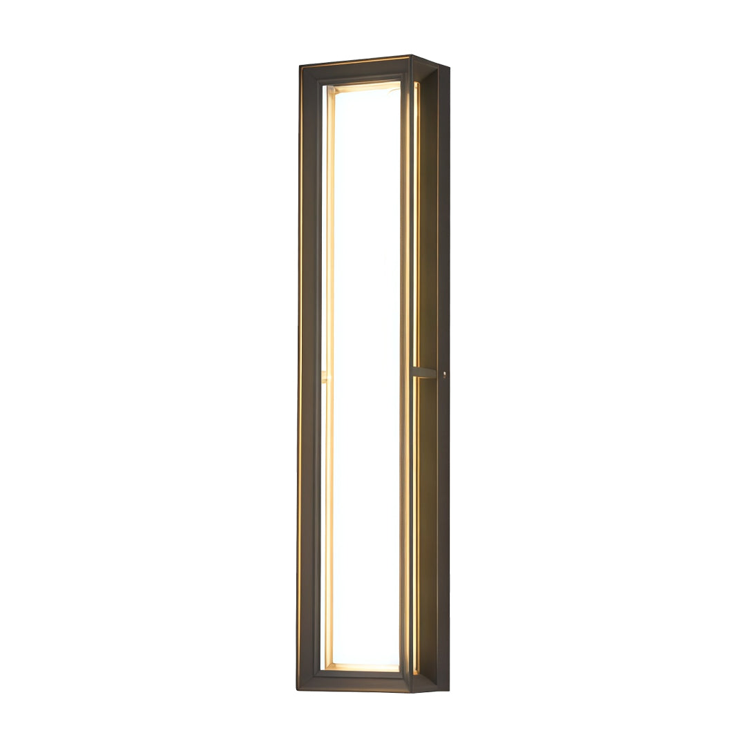 WINDSOR MOUNTAIN WATER-RESISTANT ALUMINUM WALL LANTERN