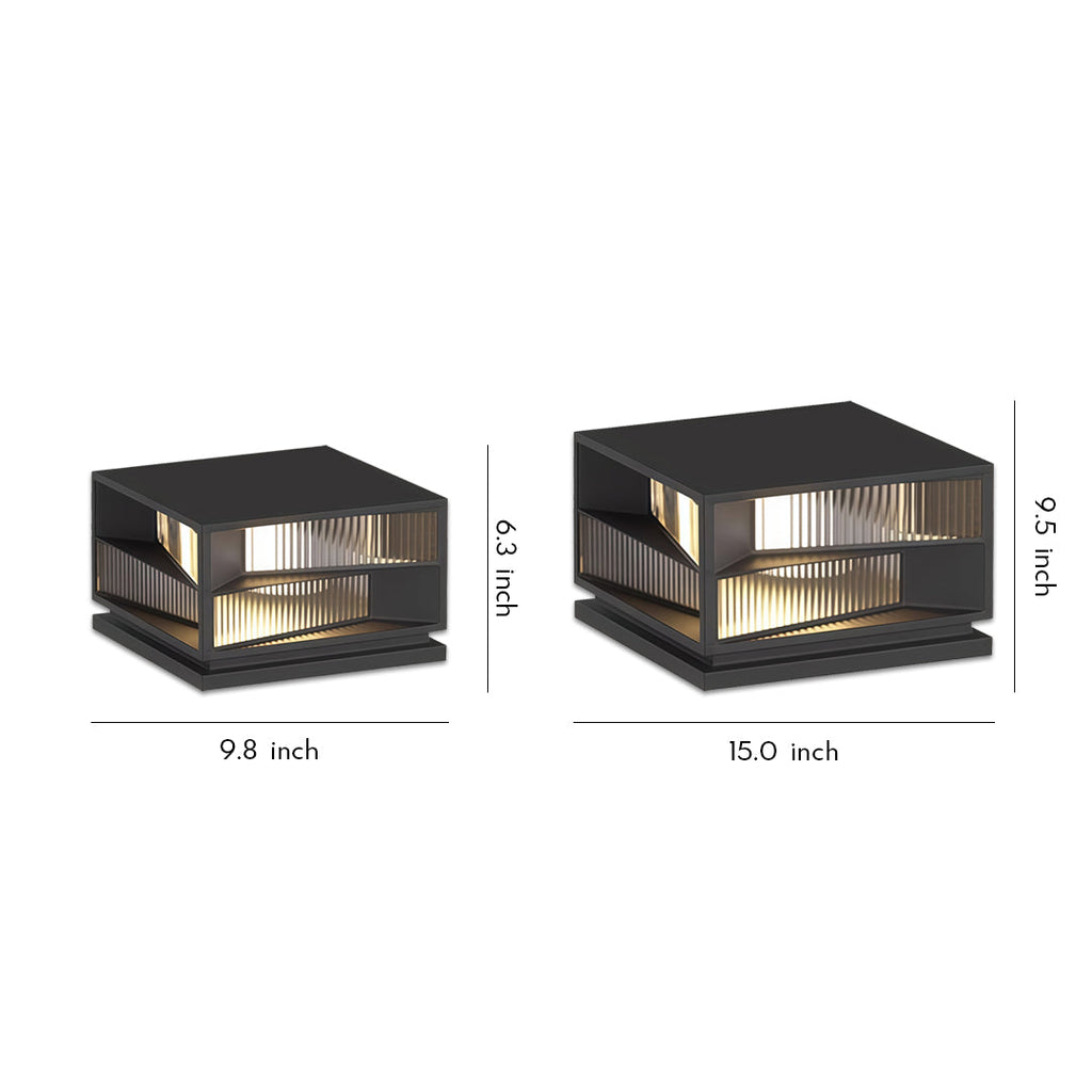 RAVENSDEN WATER-RESISTANT GARDEN COLUMN LIGHT