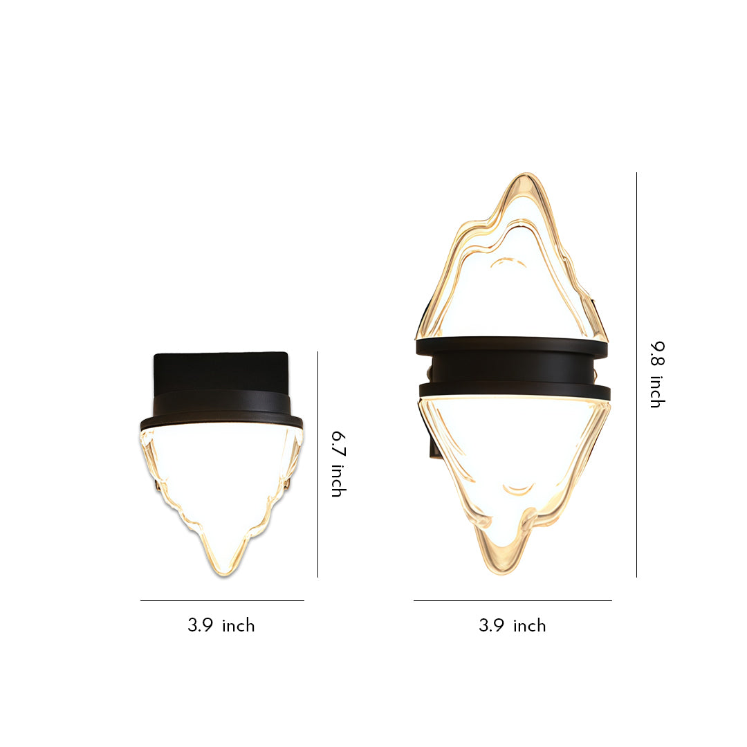 WINDSOR HILL MODERN OUTDOOR WALL LANTERN