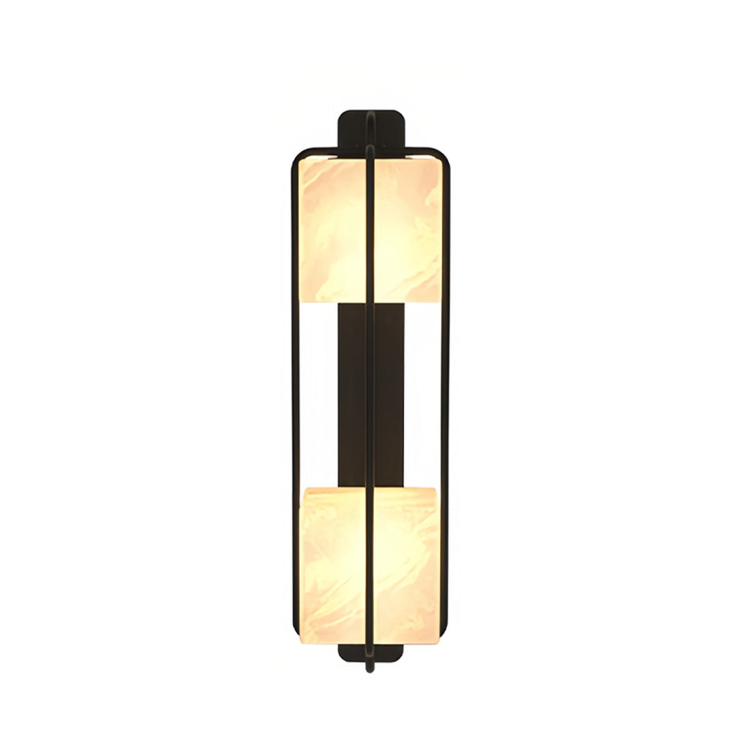 FENWICK ARTISANAL MARBLE OUTDOOR WALL LANTERN