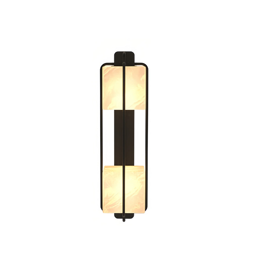 FENWICK ARTISANAL MARBLE OUTDOOR WALL LANTERN