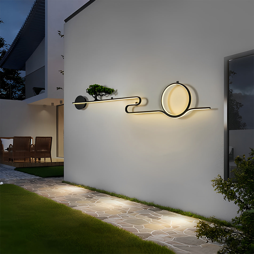 WINTERBOURNE VINTAGE FOREST LED OUTDOOR SCONCE