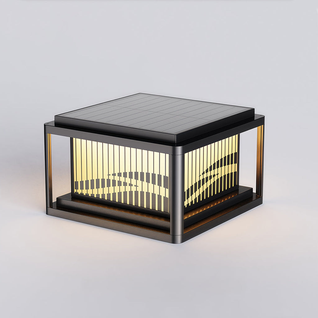 WINDSOR WAVE WATERPROOF PILLAR LANTERN
