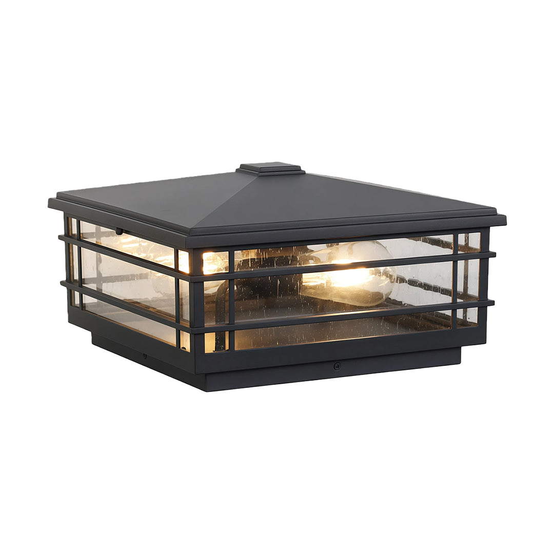RAVENSCROFT OUTDOOR COLUMN LIGHTING, WEATHERPROOF COURTYARD ILLUMINATION