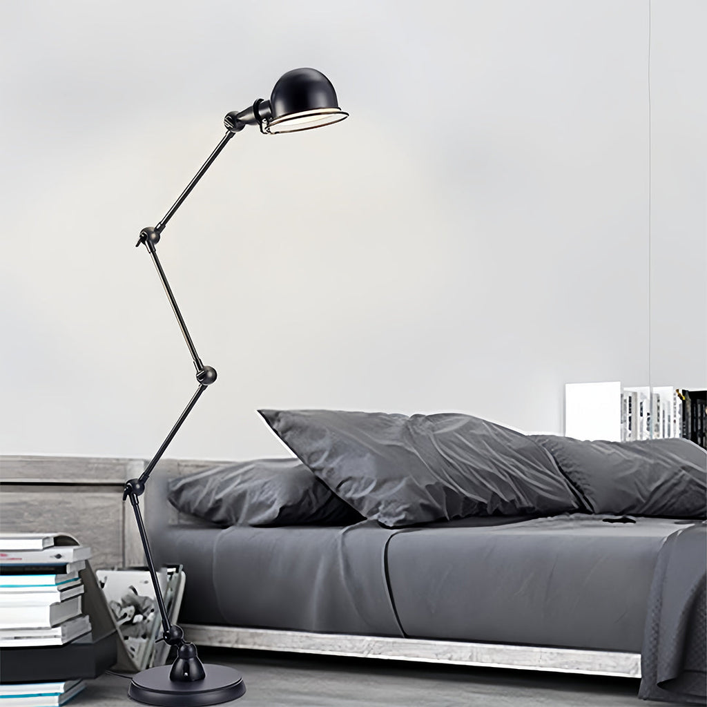 FENWICK INDUSTRIAL READING LAMP WITH ADJUSTABLE ARM