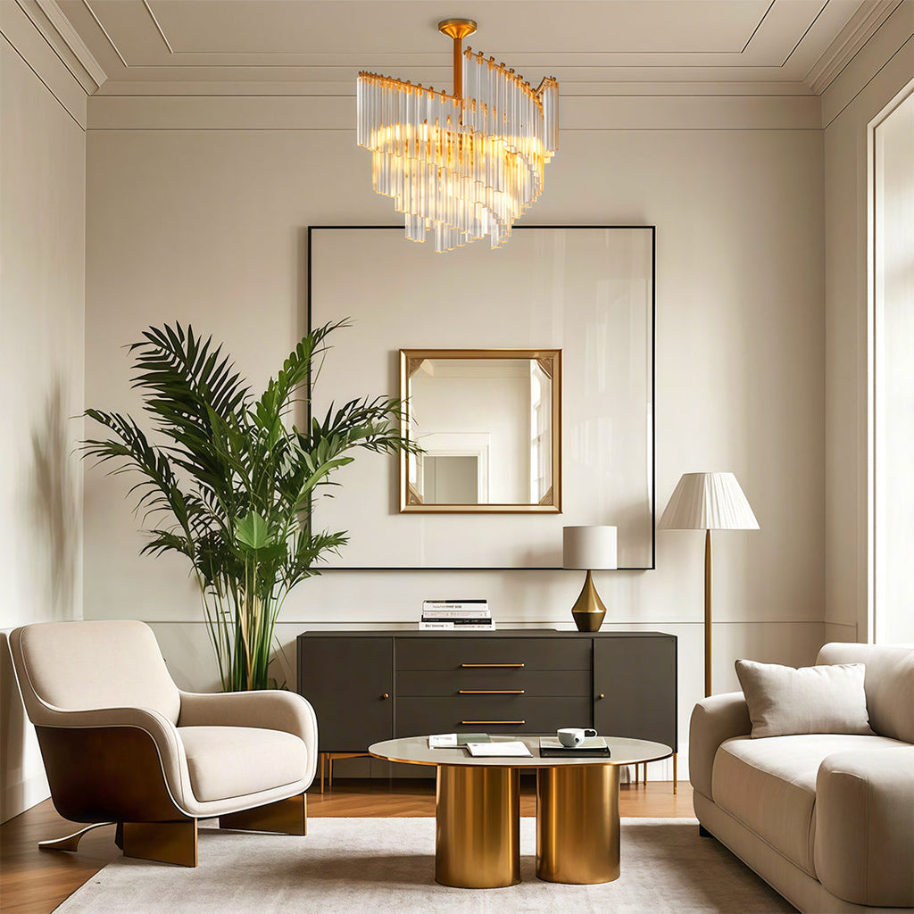 WINTHORPE CRYSTAL ORB CEILING LUMINAIRE