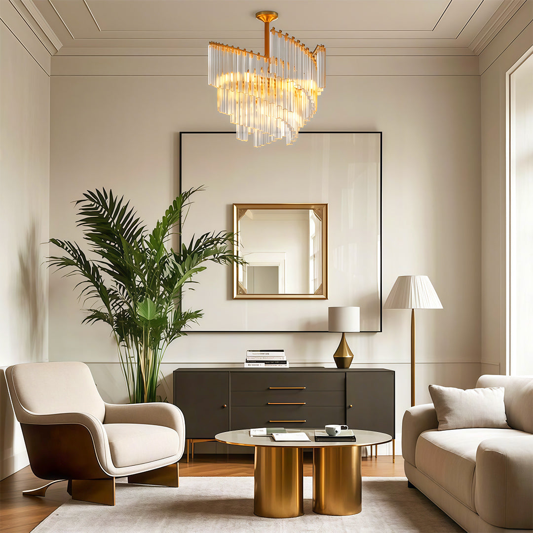 WINTHORPE CRYSTAL ORB CEILING LUMINAIRE