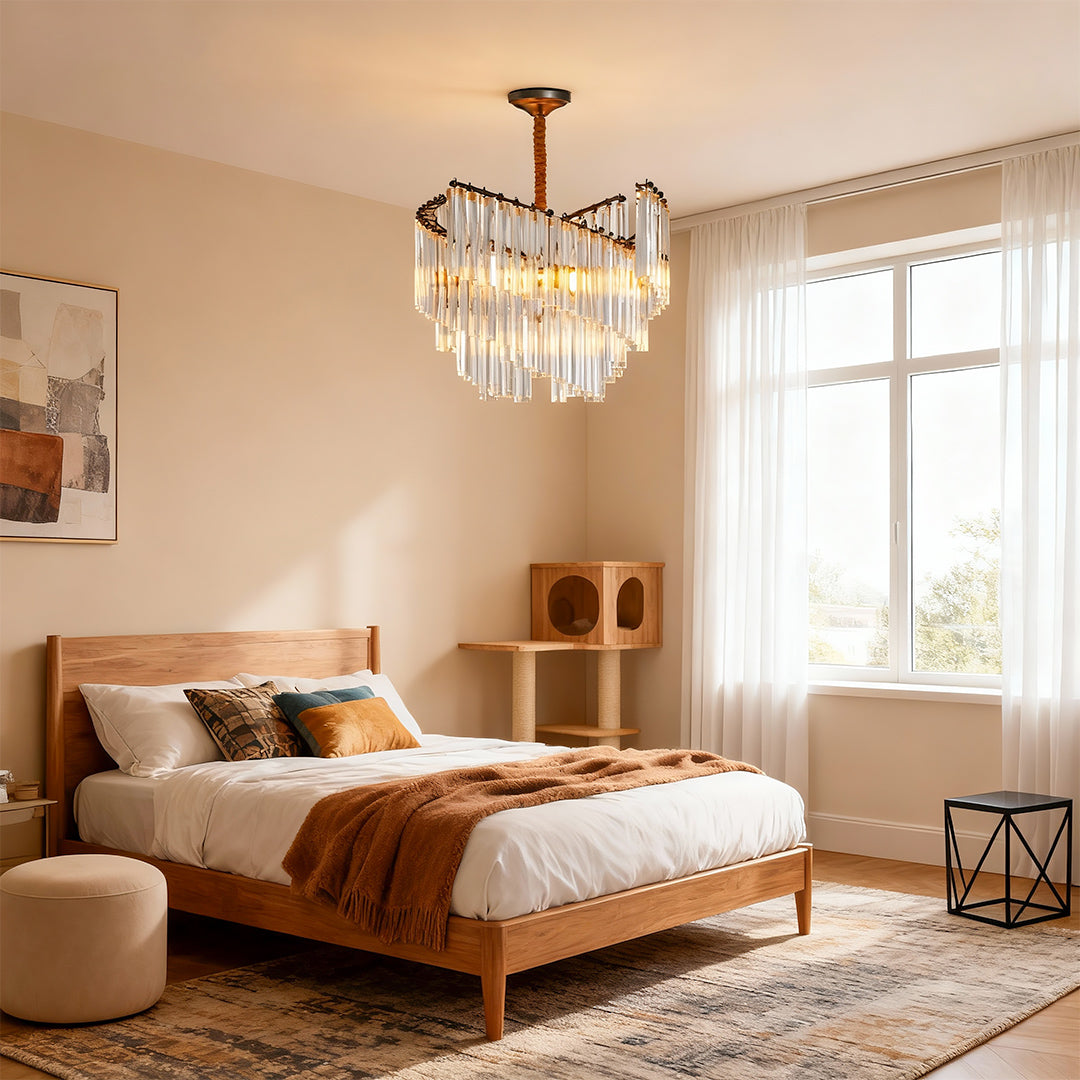 WINTHORPE CRYSTAL ORB CEILING LUMINAIRE