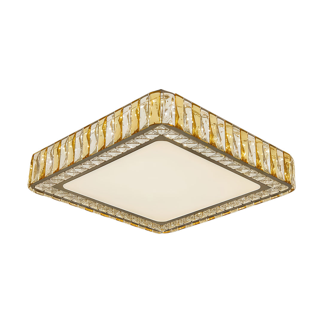 FENWICK CRYSTAL EMBELLISHED FLUSH CEILING LIGHT