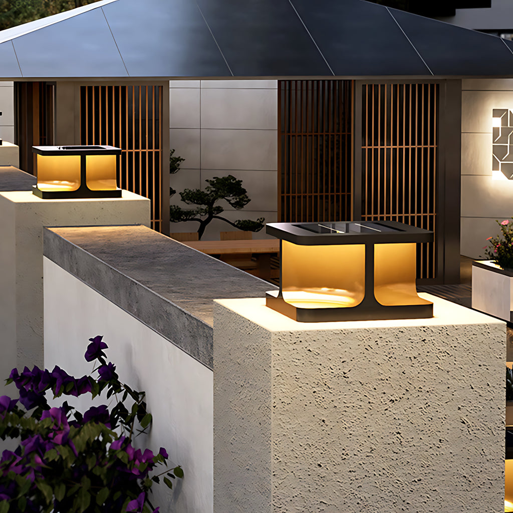 WINDSOR SQUARE STAINLESS STEEL COURTYARD LANTERN