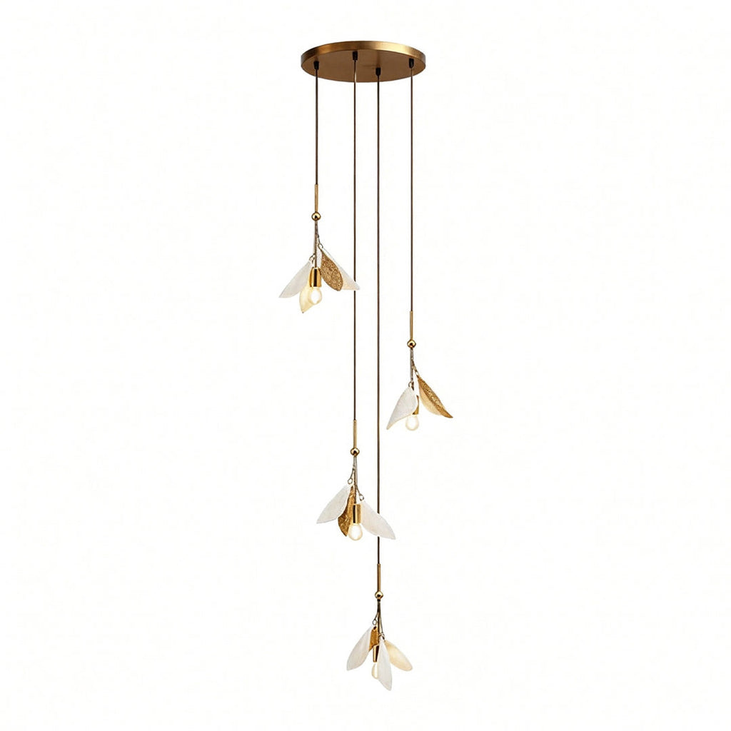 WINDSOR BLOOM CERAMIC CEILING FLORA CHANDELIER