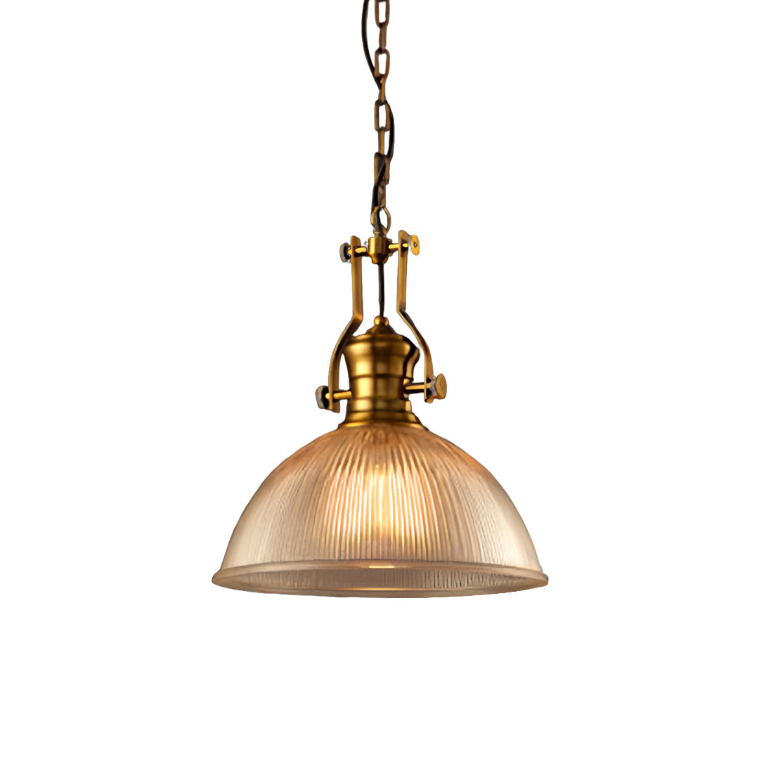 WINTHORPE TEXTURED GLASS HANGING LANTERN
