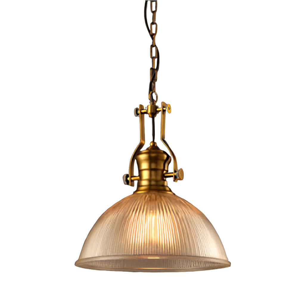 WINTHORPE TEXTURED GLASS HANGING LANTERN