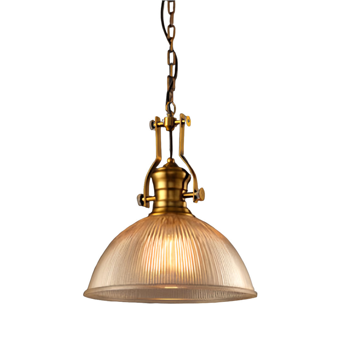 WINTHORPE TEXTURED GLASS HANGING LANTERN