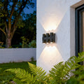 BRANSON DUAL-ANGLE OUTDOOR LED WALL SCONCE
