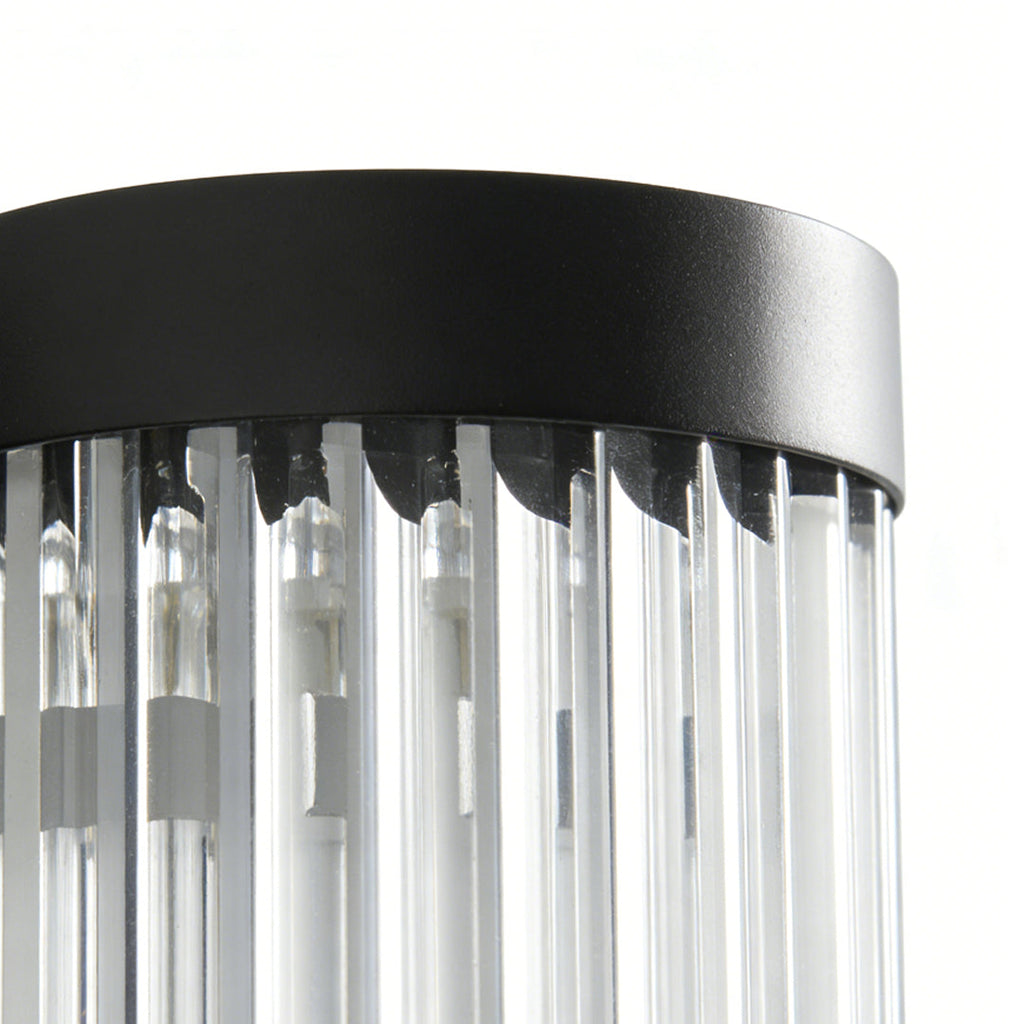 WINCHESTER CYLINDRICAL OUTDOOR LIGHTING FIXTURE, WATER-RESISTANT GARDEN LANTERN