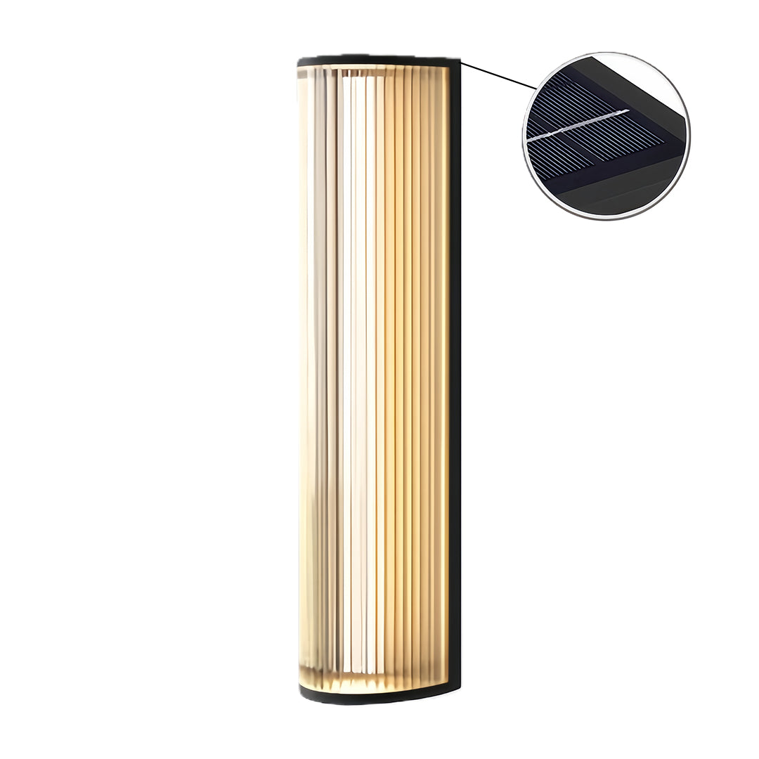 WINDSOR GARDEN VERTICAL LANTERN - Outdoor Waterproof Wall Fixture