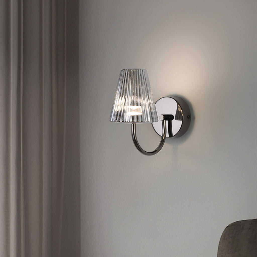 WHITECROFT VINTAGE TRIO-TONE LED WALL LIGHT