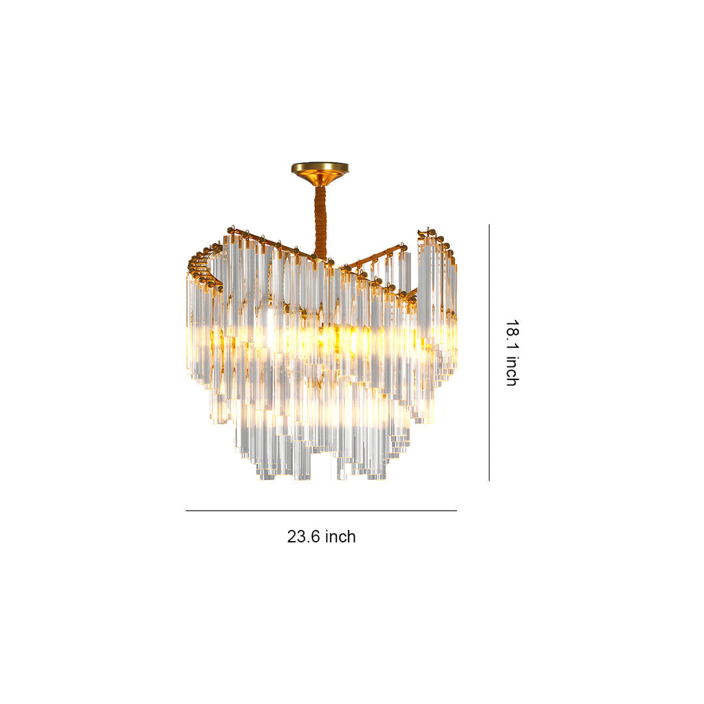 WINTHORPE CRYSTAL ORB CEILING LUMINAIRE
