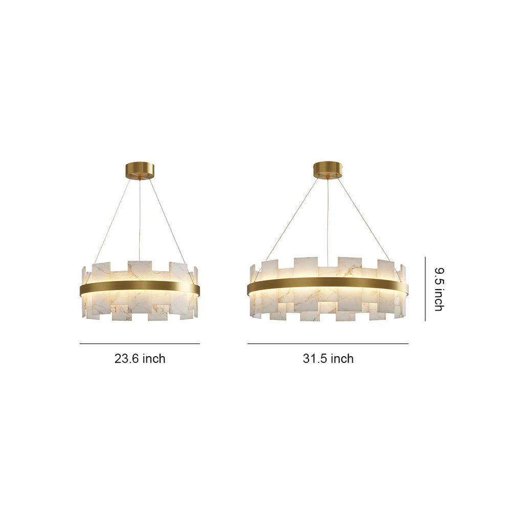 ALDERSON COPPER ORB CEILING LANTERN