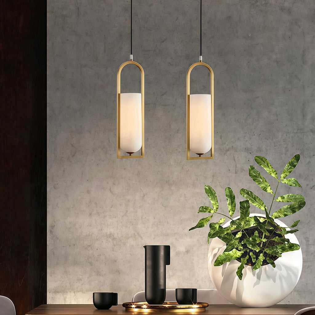 WINTHROP COPPER GLOBE HANGING LIGHT