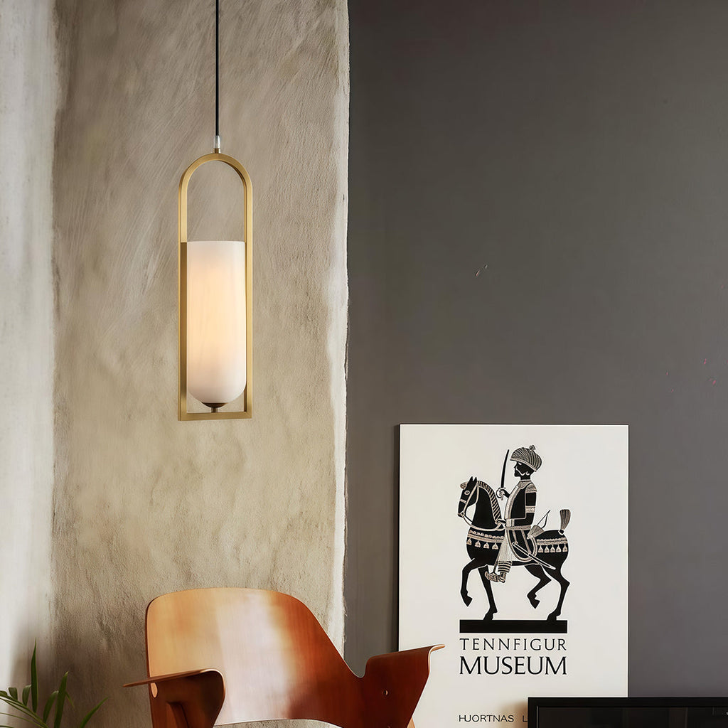 WINTHROP COPPER GLOBE HANGING LIGHT
