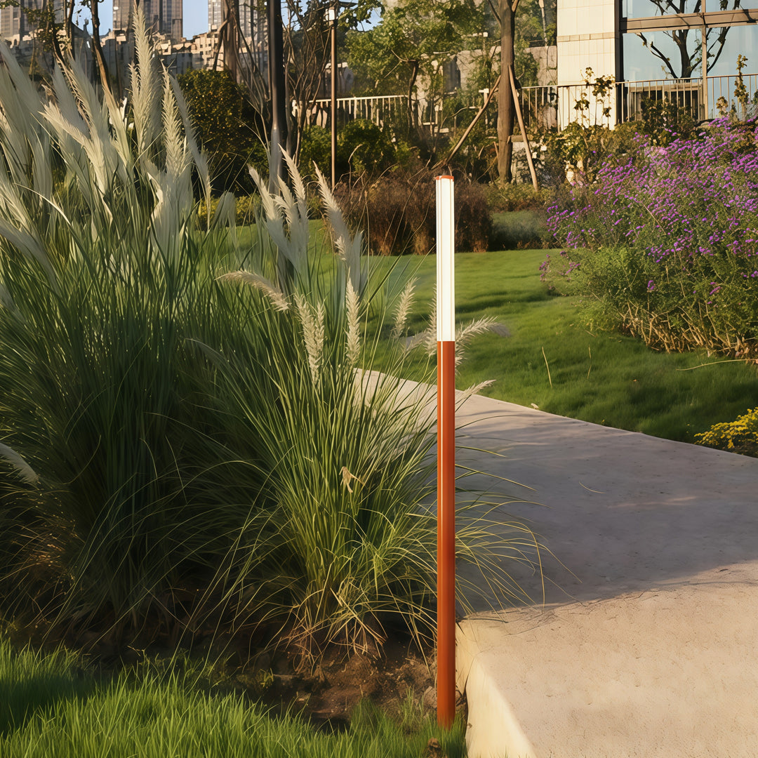 WHITBY GARDEN BEACON: MINIMALIST LED LANDSCAPE LANTERN
