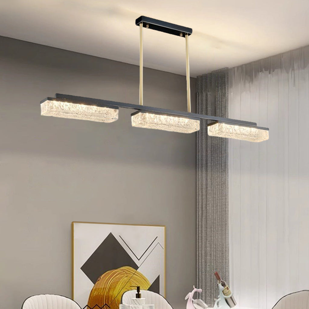 DEVERA COPPER TRIO TEMPERATURE ISLAND PENDANT LIGHT