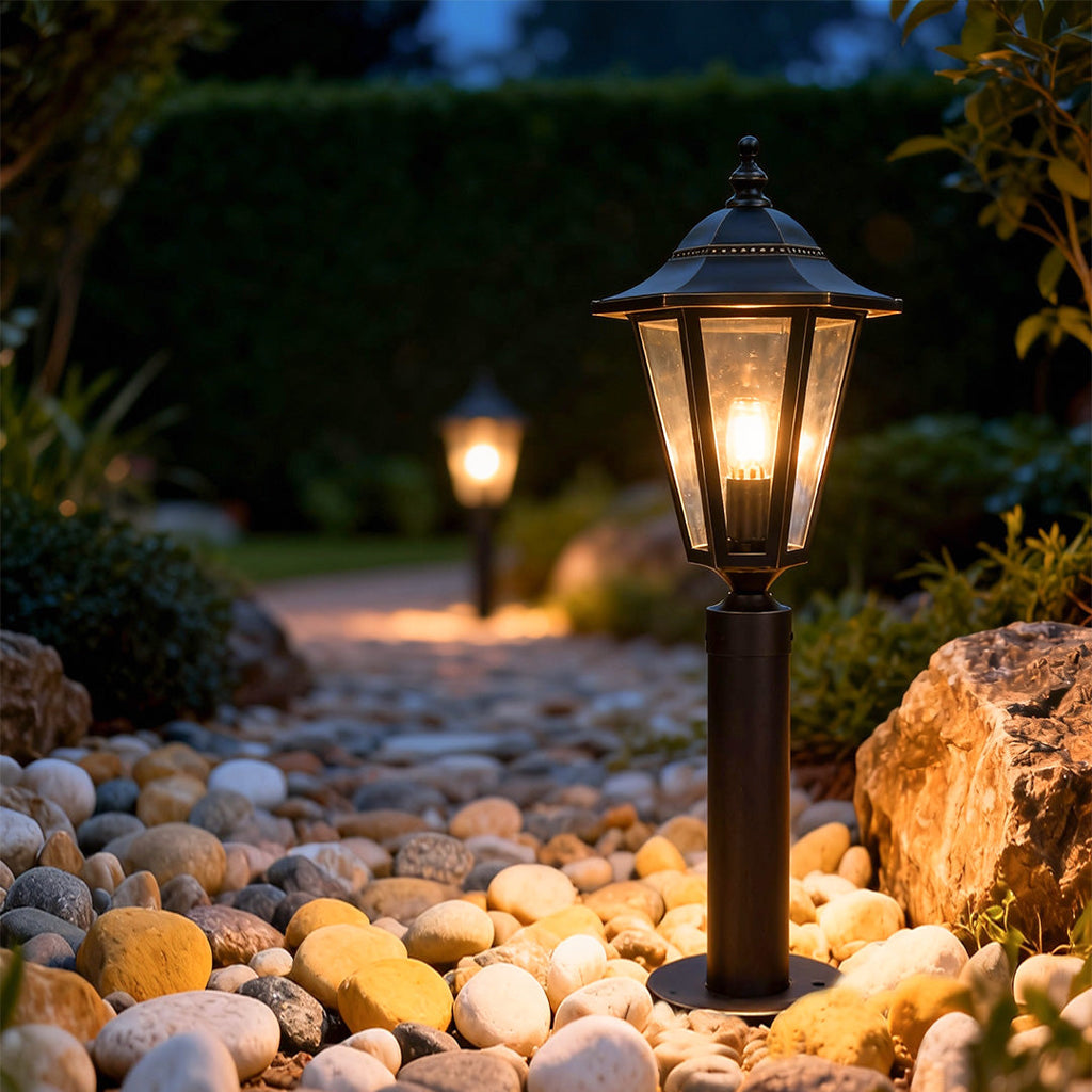 BRAMBLETON COPPER GLOW PATHWAY ILLUMINATORS, WEATHER-RESISTANT LED LIGHTING