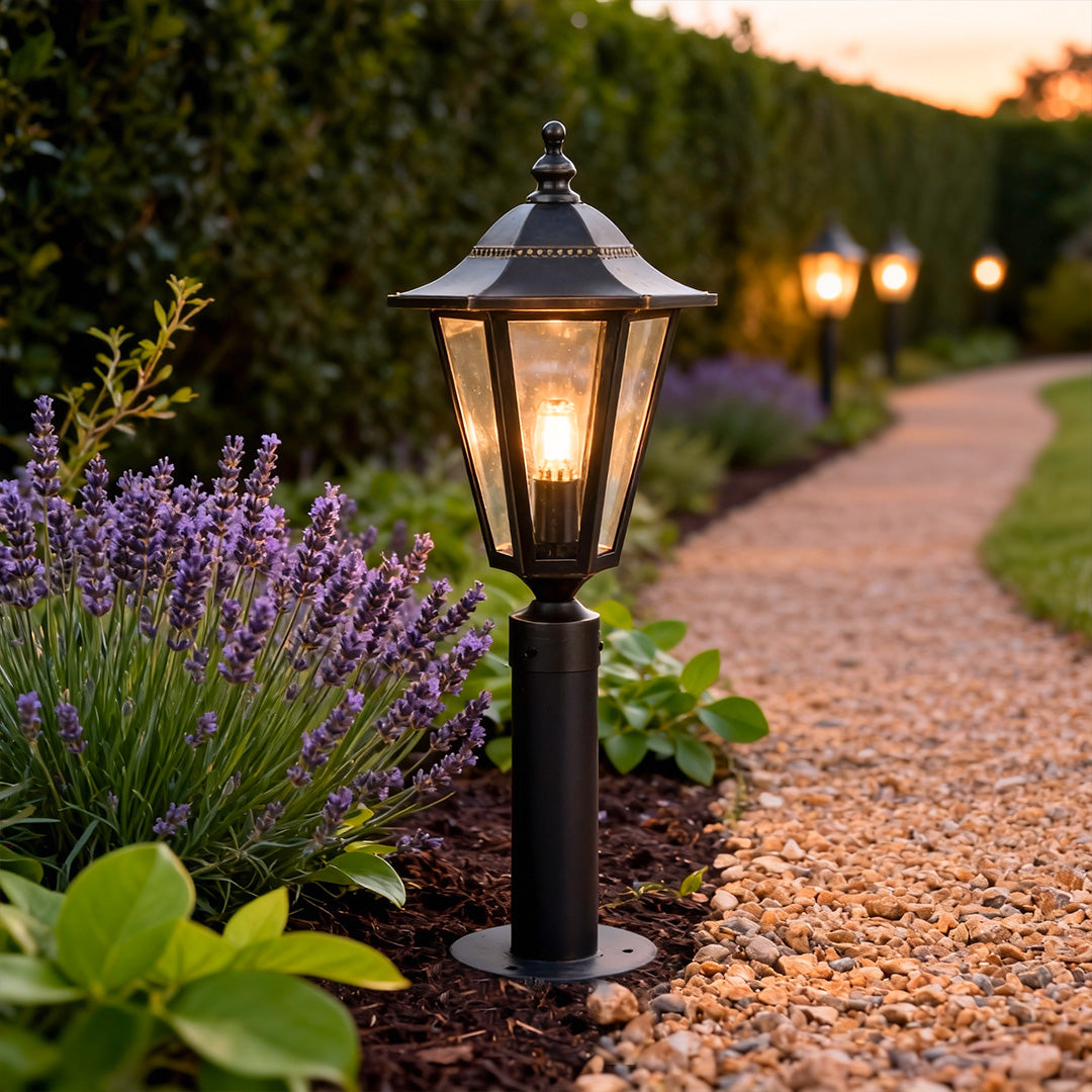 BRAMBLETON COPPER GLOW PATHWAY ILLUMINATORS, WEATHER-RESISTANT LED LIGHTING