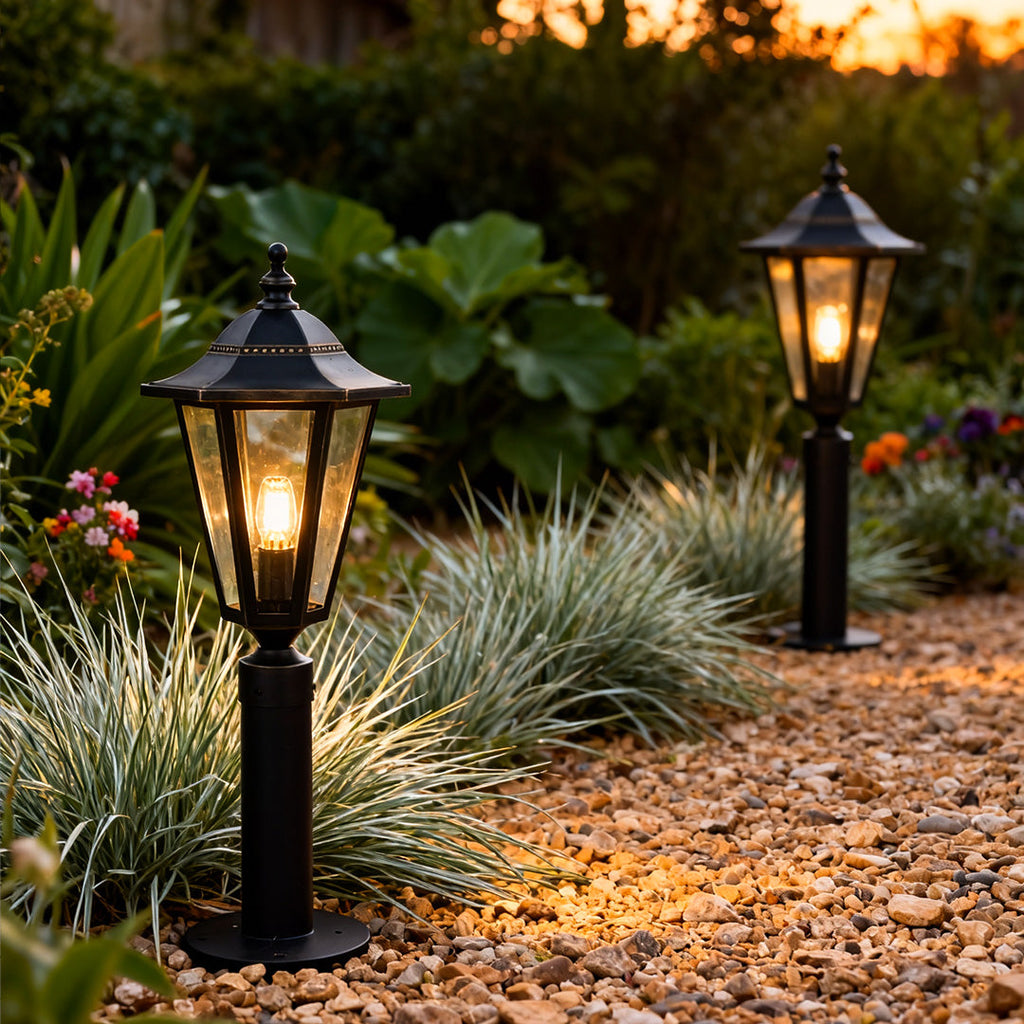BRAMBLETON COPPER GLOW PATHWAY ILLUMINATORS, WEATHER-RESISTANT LED LIGHTING