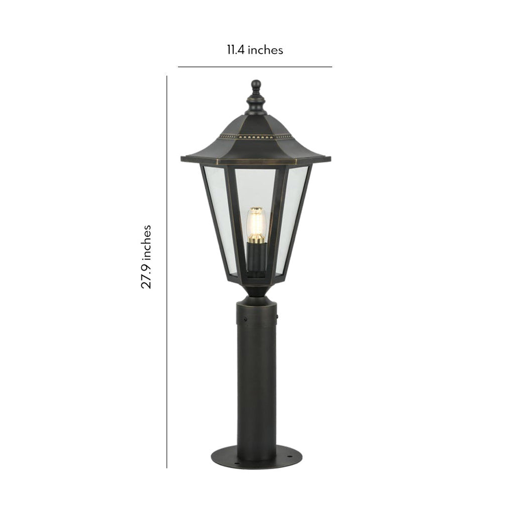 BRAMBLETON COPPER GLOW PATHWAY ILLUMINATORS, WEATHER-RESISTANT LED LIGHTING