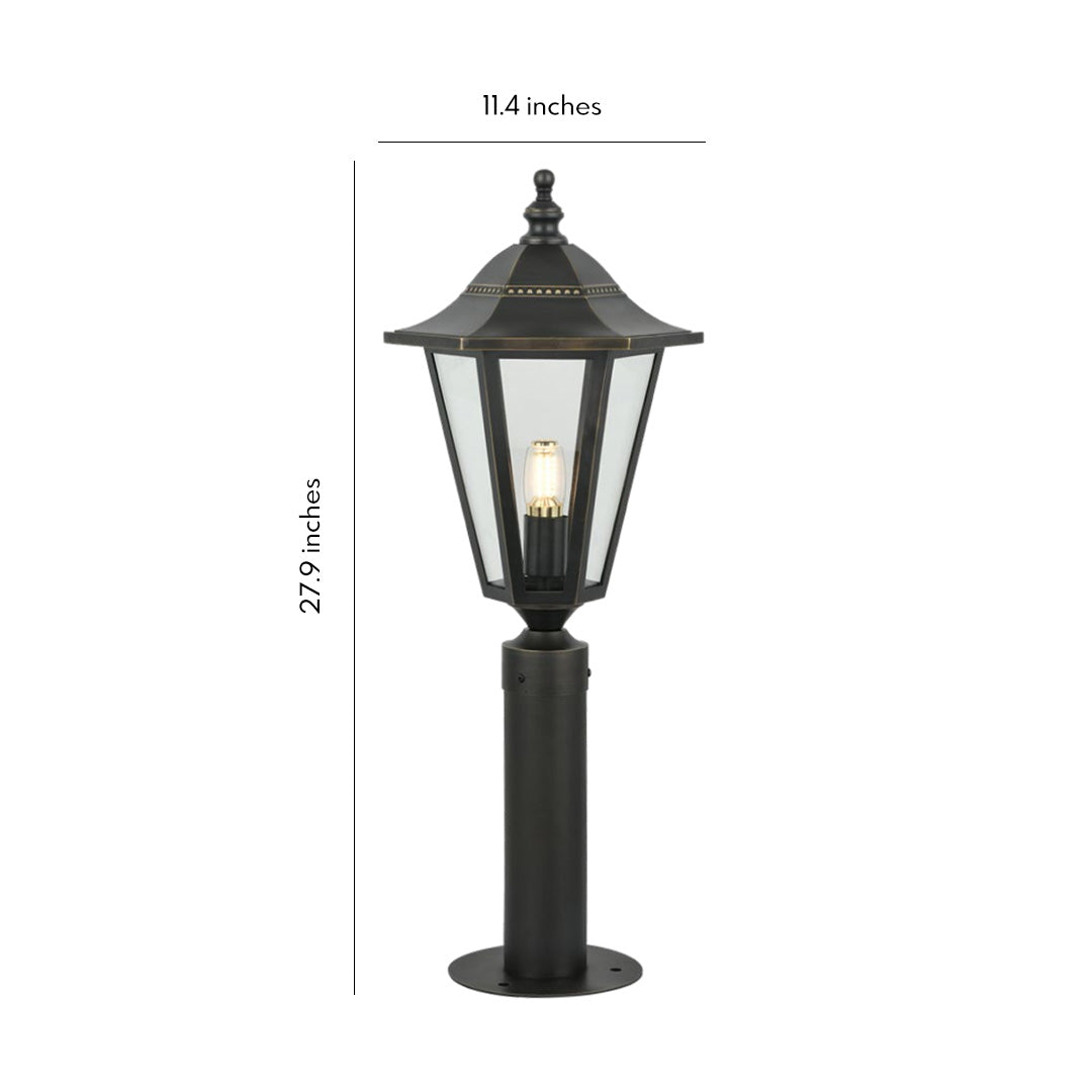BRAMBLETON COPPER GLOW PATHWAY ILLUMINATORS, WEATHER-RESISTANT LED LIGHTING