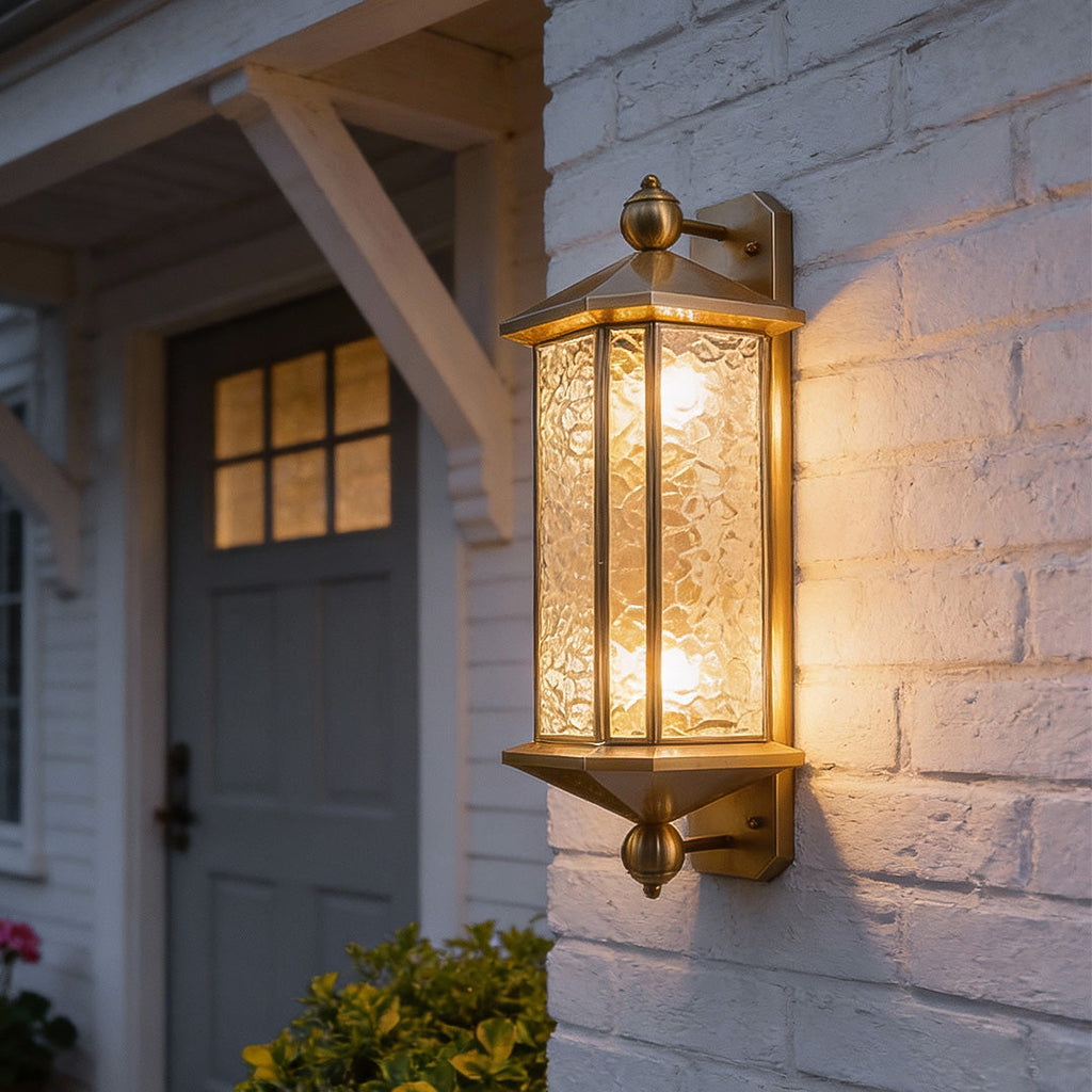 BRADSHAW COPPER GARDEN WALL SCONCE